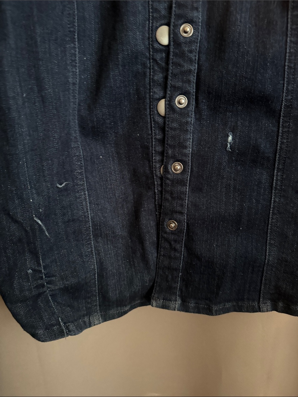 New York & Company Blue Denim Dress - Picture 6 of 14